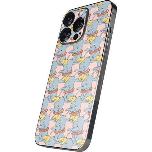 Disney Dumbo Face Pattern iPhone 14 Pro Skin